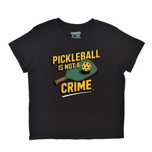 Pickleball Is Not A Crime Boyfriend Tee
